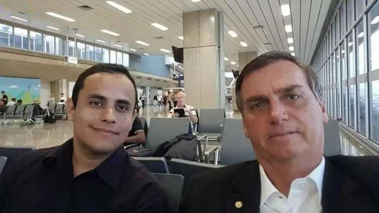 Tercio Arnaud com Bolsonaro