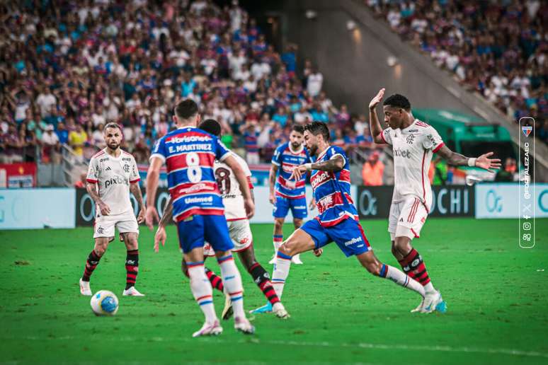 Fortaleza x Flamengo empatam sem gols 