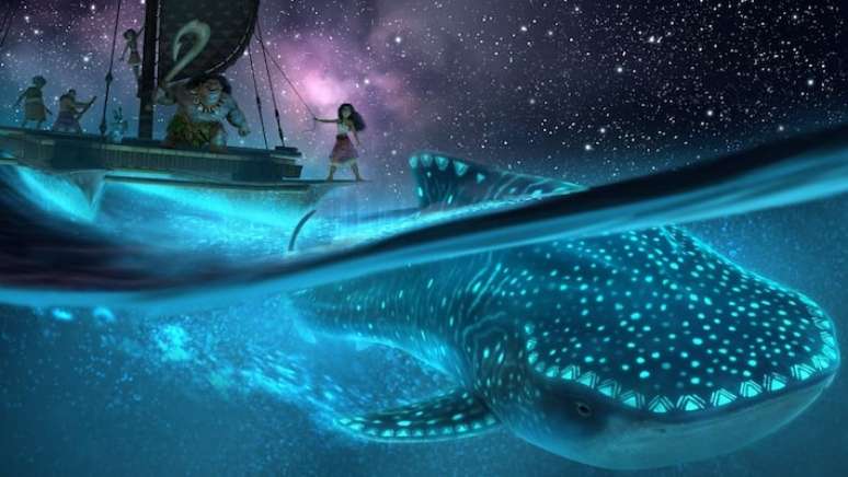 Em 'Moana 2', personagens exploram o oceano