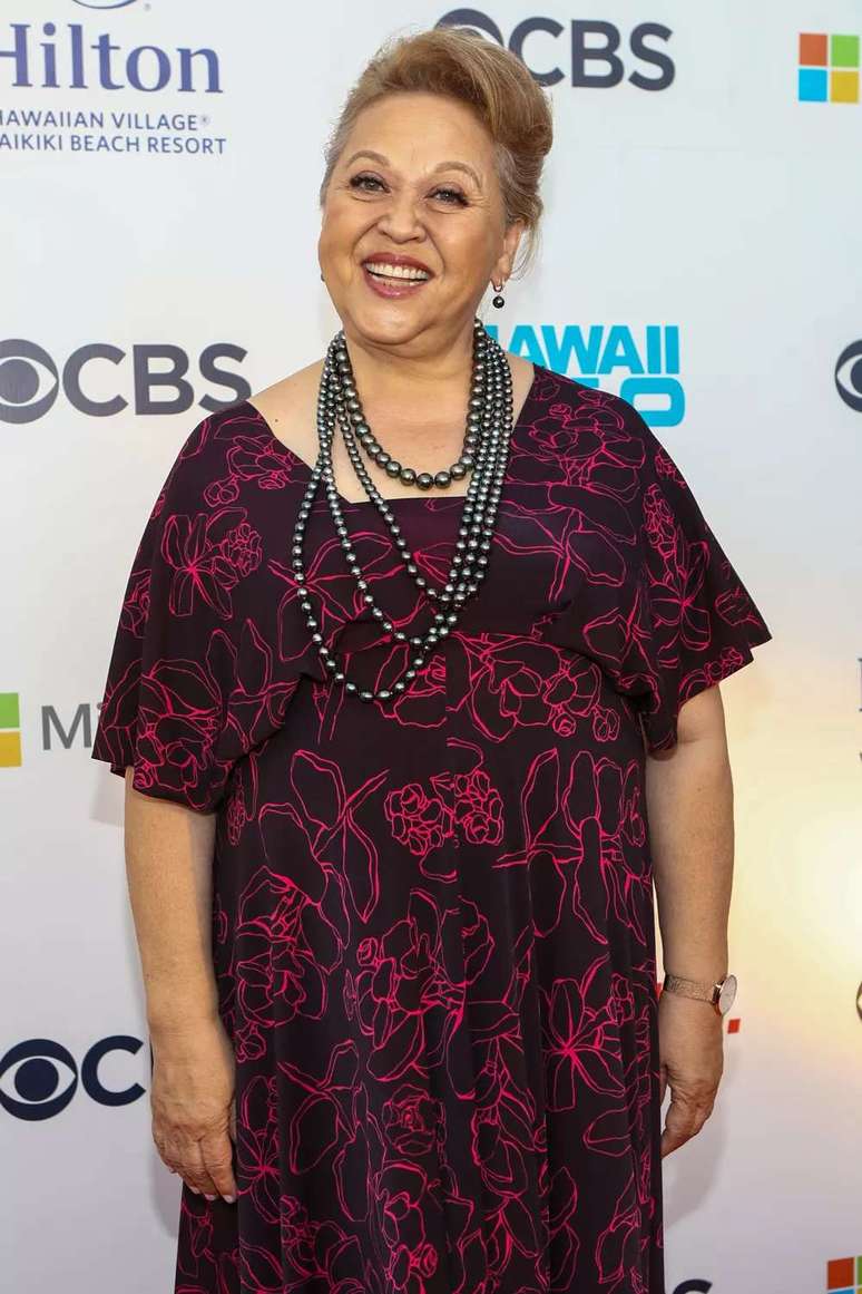 Amy Hill attends the Sunset On The Beach event celebrating the 10th season of "Hawaii Five-0" and season 2 of "Magnum P.I." at Queen's Surf Beach on September 19, 2019 in Waikiki, Hawaii.