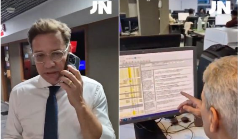 Globo retira vídeo de bastidores do Jornal Nacional após críticas nas redes sociais