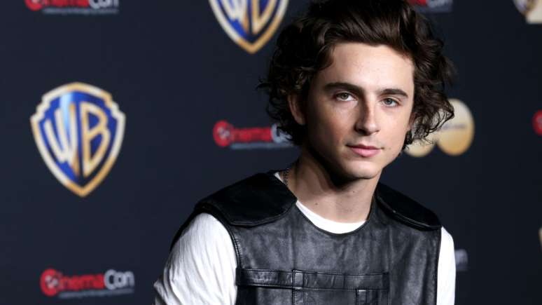 O ator Timothée Chalamet