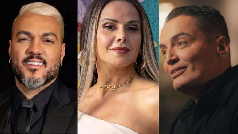 Belo, Viviane Araujo e Leo Dias