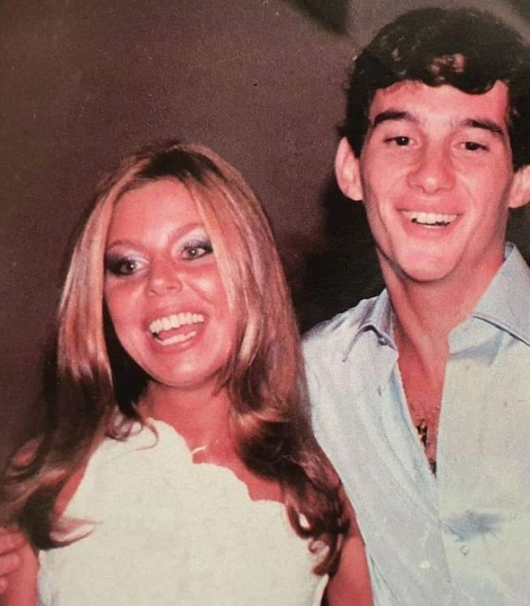 Lilian Vasconcellos e Ayrton Senna se conheceram durante a juventude, no bairro do Tremembé, na Zona Norte de São Paulo