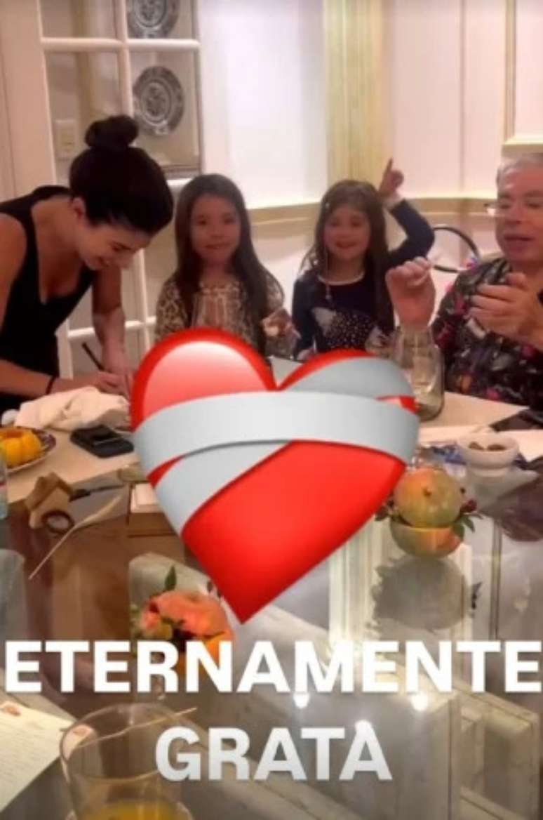 Post foi compartilhado nos stories do Instagram de Renata