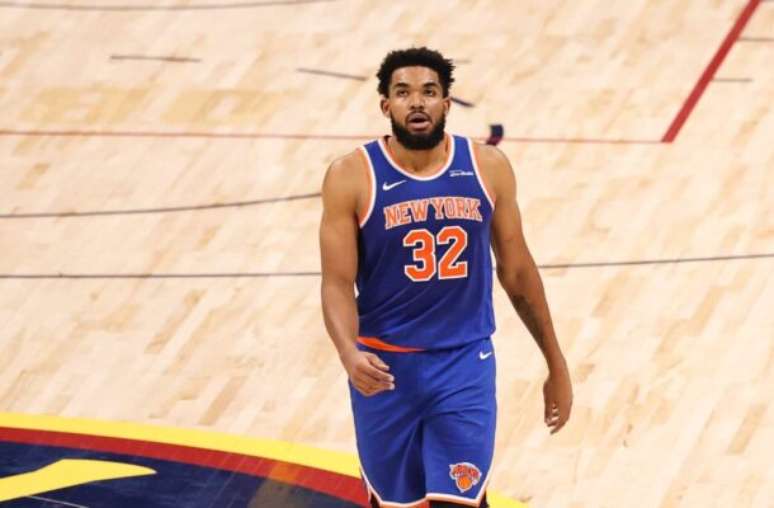 Reprodução / X - Legenda: Karl-Anthony Towns, jogador do Knicks