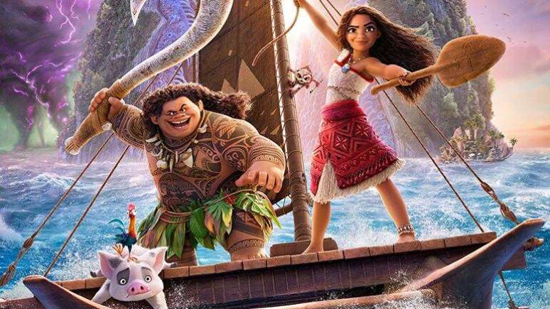 Imagem promocional de Moana 2