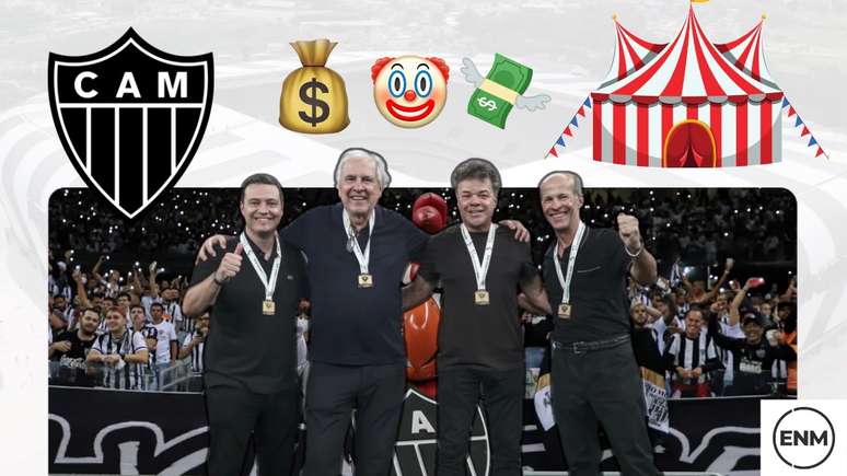 SAF do Atlético-MG em crise. 