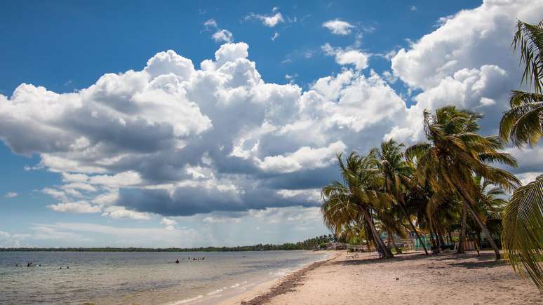 Bahía de Cienfuegos, em Cuba  