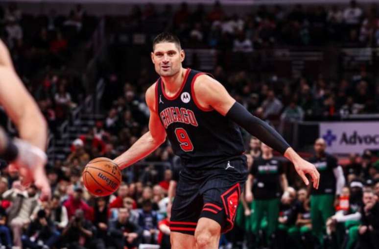 Reprodução / X - Legenda: Nikola Vucevic, jogador do Bulls