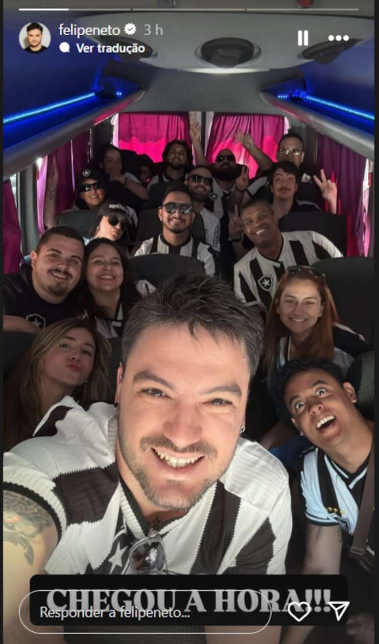 Artistas e famosos viajaram a Buenos Aires para assistir ao vivo à final da Libertadores entre Botafogo e Atlético-MG