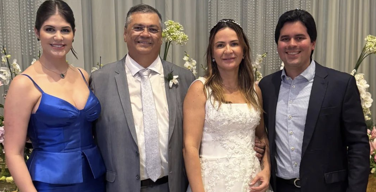 André Fufuca, ministro do Esporte, compartilhou registro de casamento de Dino