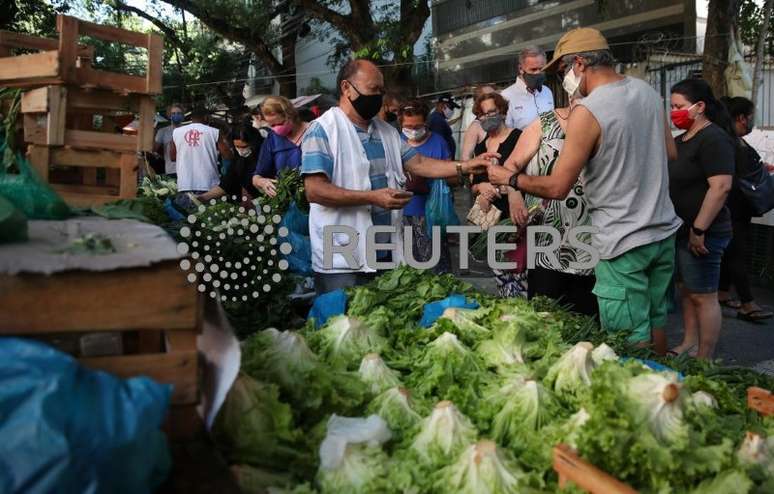 Feira no Rio de Janeiro
02/09/2021. REUTERS/Ricardo Moraes