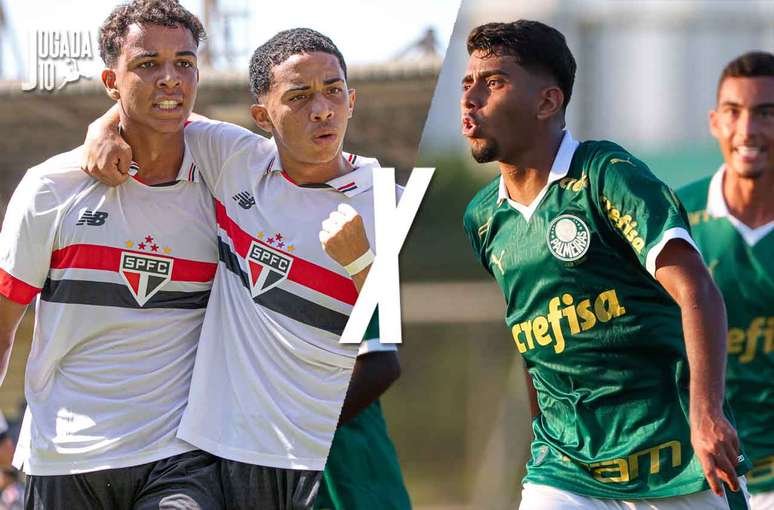 São Paulo e Palmeiras decidem a final da Copa do Brasil Sub-20 – Fotos: Daniel José/saopaulofc / Fabio Menotti/Palmeiras