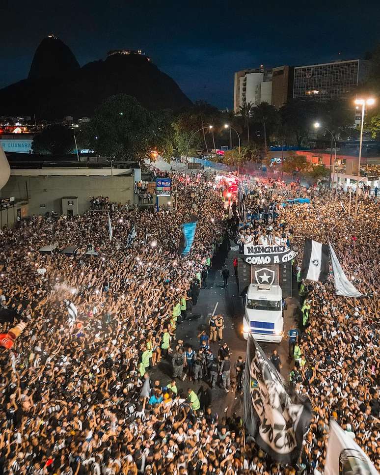 Desfile Botafogo. 