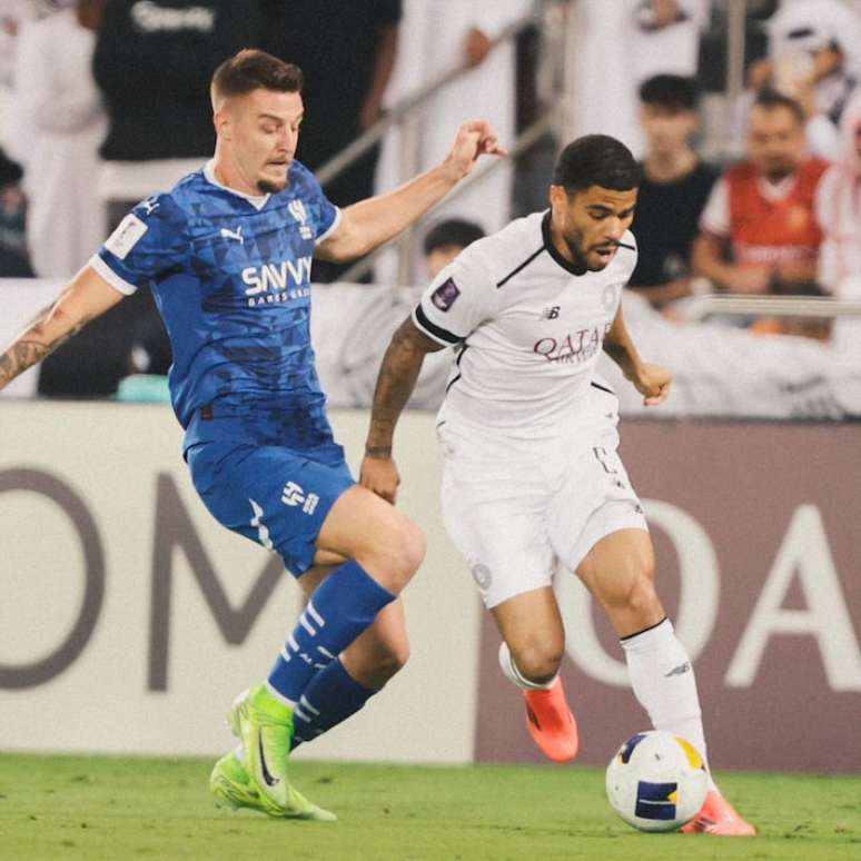 Paulo Otavio, do Al-Sadd, marcou o gol que frustrou aproveitamento de 100% do Al-Hilal na Champions Asiática.