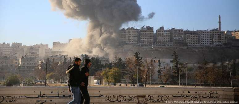 Aleppo é a segunda maior cidade da Síria e voltou às mãos dos insurgentes