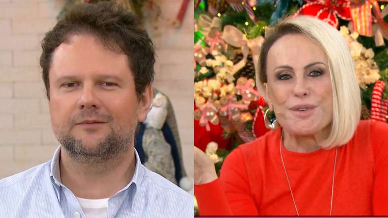 Selton Mello e Ana Maria Braga no Mais Você