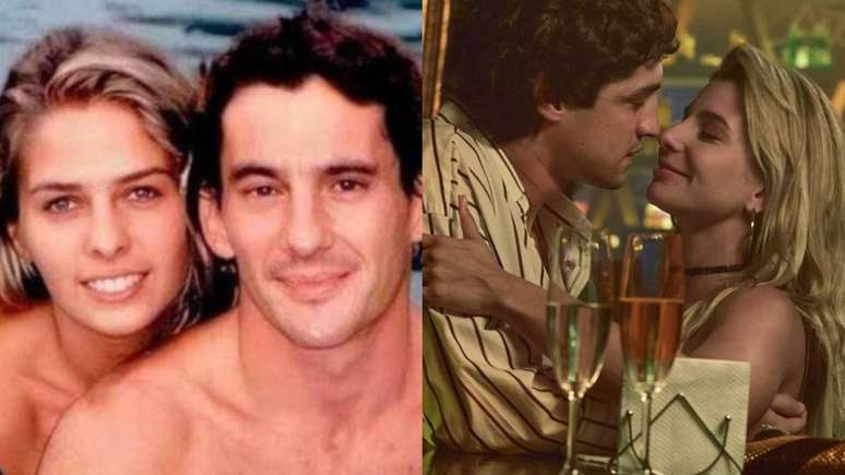 Adriane Galisteu, Ayrton Senna, Gabriel Leone e Julia Foti