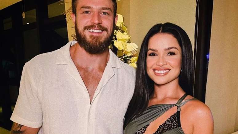 Juliette com o namorado Kaique Cerveny