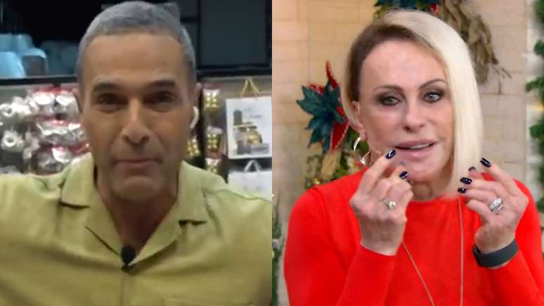 Fabr&iacute;cio Battaglini e Ana Maria Braga no Mais Voc&ecirc;