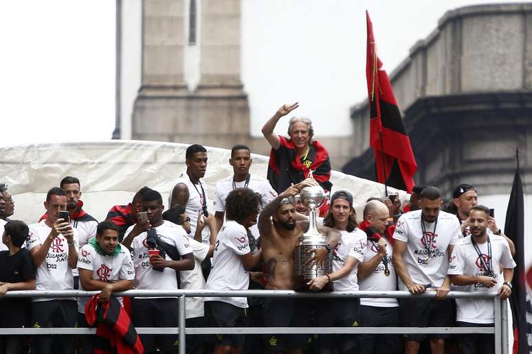 Flamengo comemora título da Libertadores de 2019