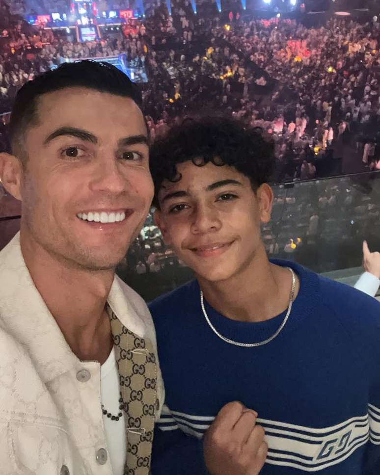 Cristiano Ronaldo Jr. &eacute; o filho mais velho do jogador