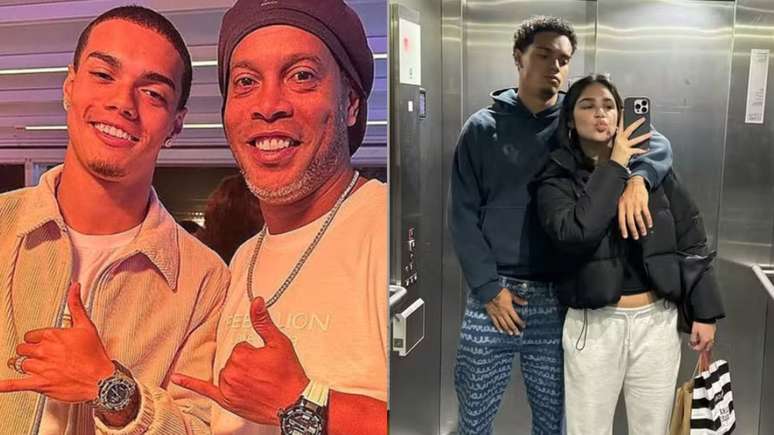 Com a esposa grávida, filho de Ronaldinho Gaúcho abre o coração: 'Ansioso'