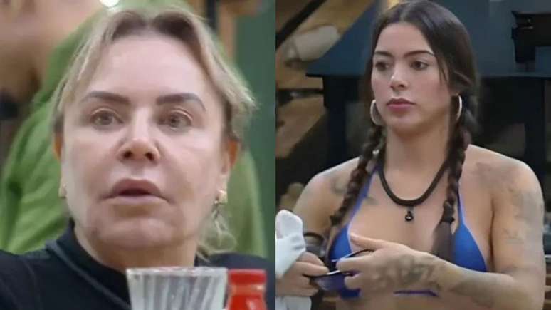 Flor Fernandez e Luana Targino em "A Fazenda 16"