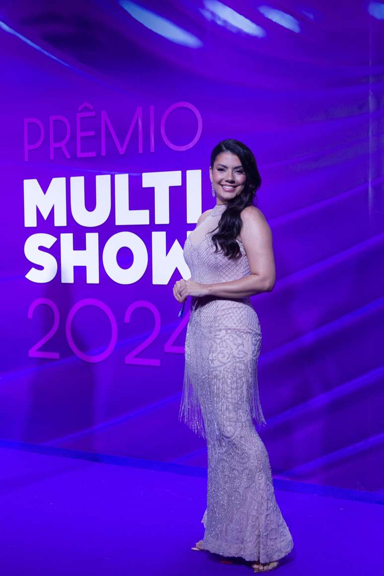 Fernanda Bande no Prêmio Multishow 2024 - Globo