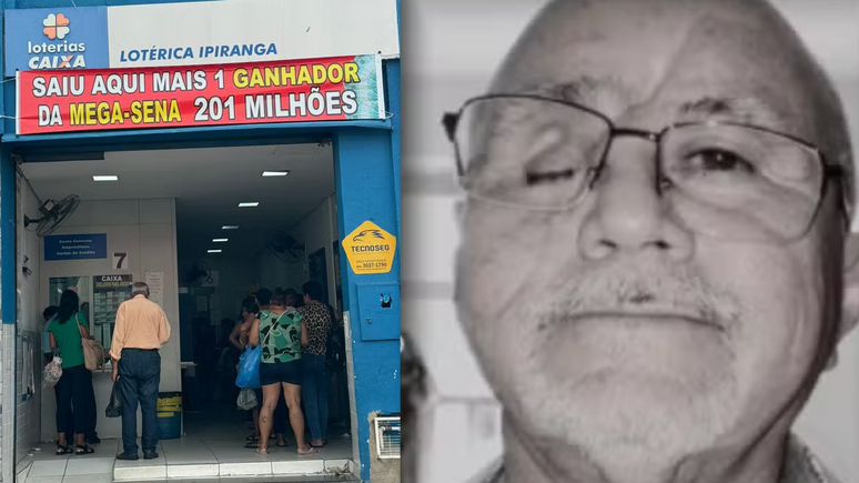 Morre ganhador de R$ 201 milhões da Mega-Sena 24 dias após retirar prêmio