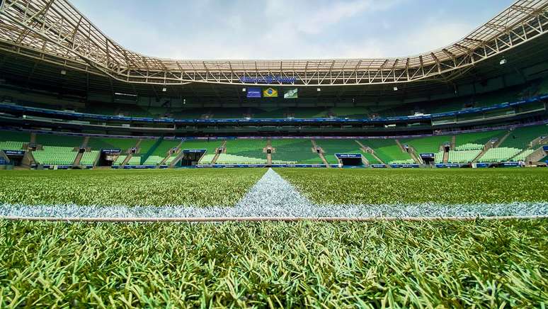 Estádio do Palmeiras. 