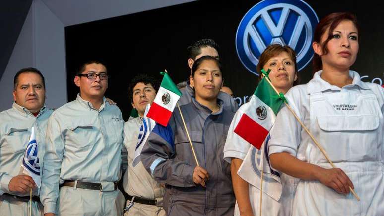 A Volkswagen possui cinco fábricas no México