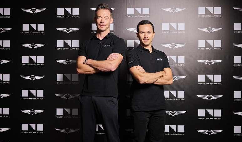 André Lotterer e Pipo Derani: a dupla inicial do projeto coreano