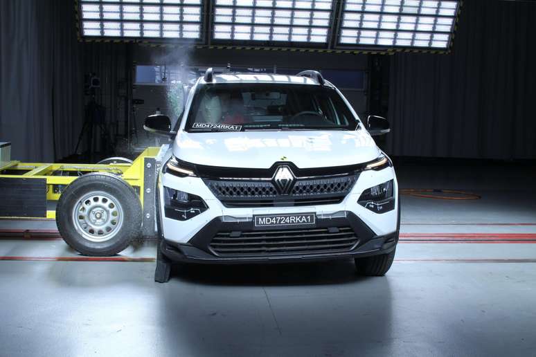 Renault Kardian no crash test do Latin NCAP