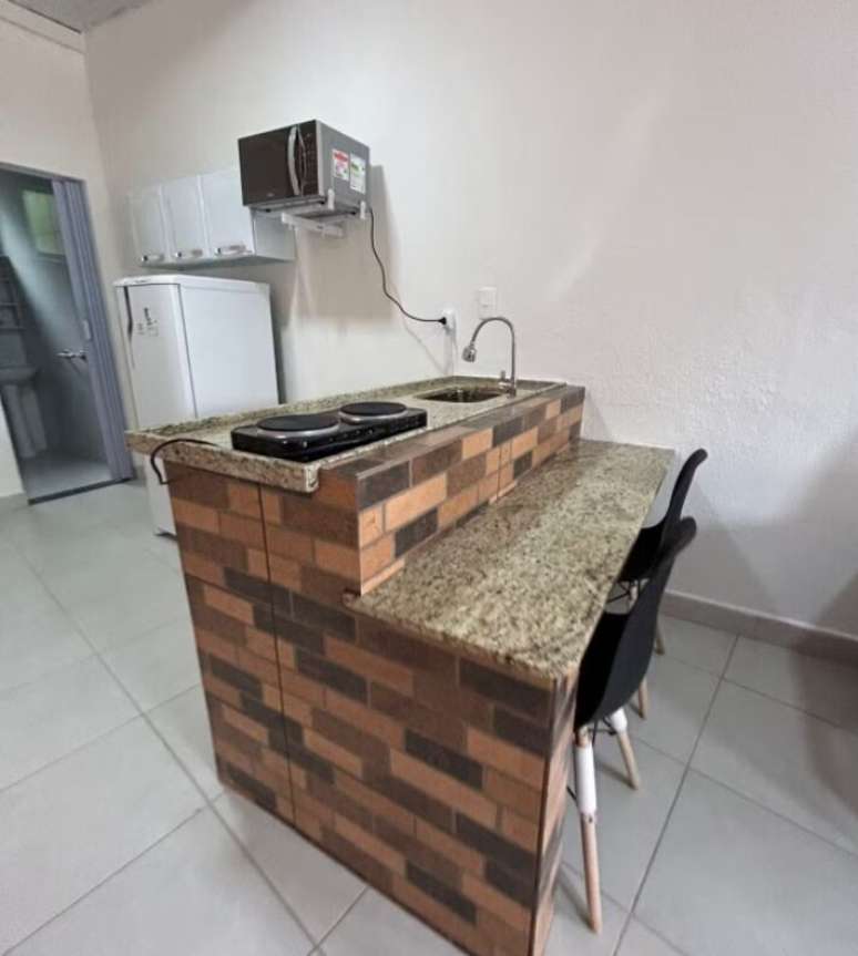 Detalhe da casa entregue por Marieta Severo no Retiro dos Artistas