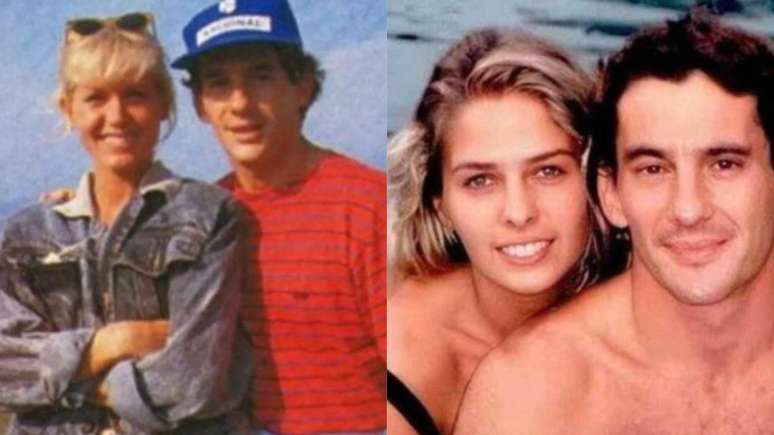 Xuxa, Ayrton Senna e Adriane Galisteu