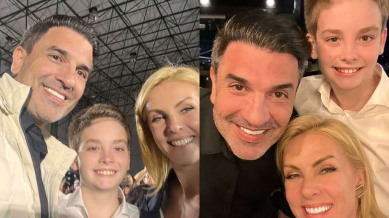 Com Edu Guedes, Ana Hickmann celebra momento especial e se declara a filho