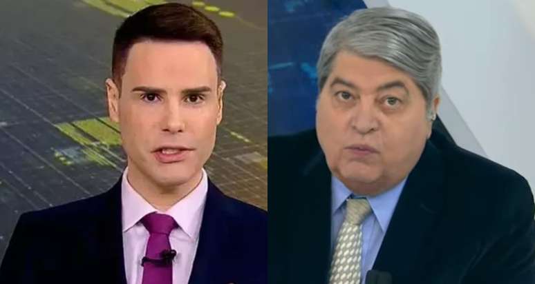 Luiz Bacci e Datena são rivais na disputa pelo público interessado no noticiário popular de fim de tarde