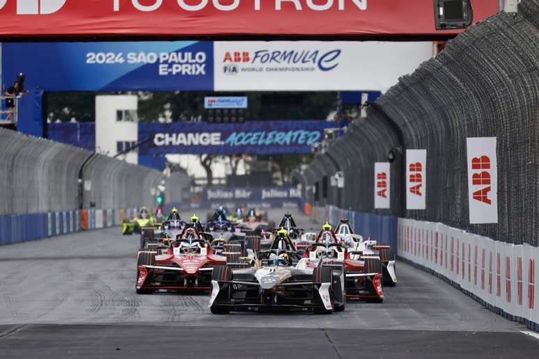 Largada do ePrix de São Paulo