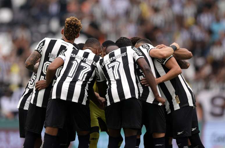 Jogadores do Botafogo