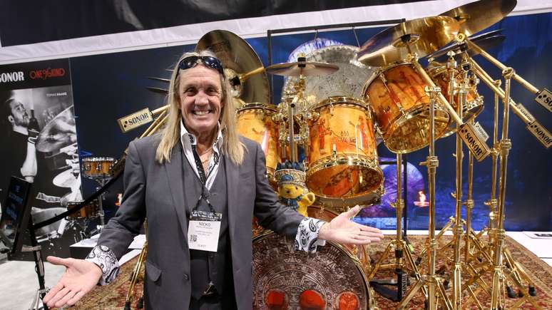 Nicko McBrain, baterista do Iron Maiden 