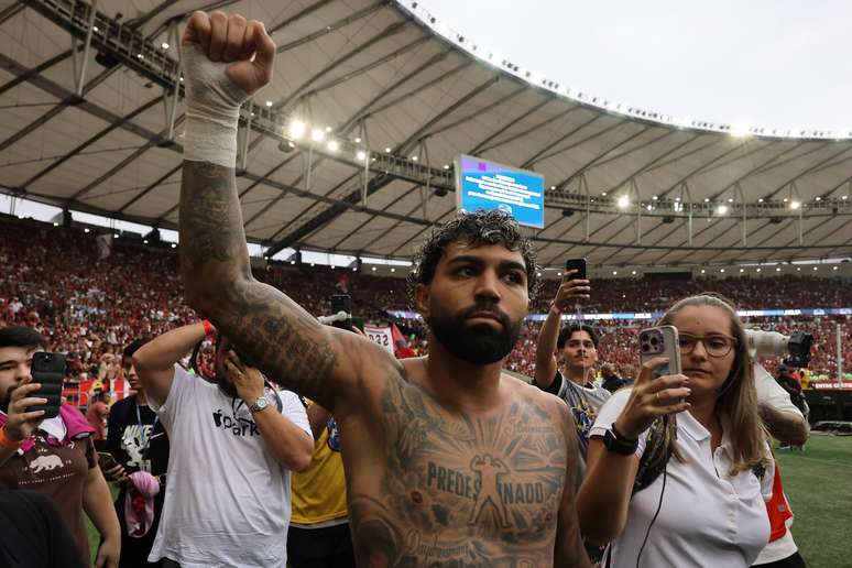 Gabigol se despede do Flamengo