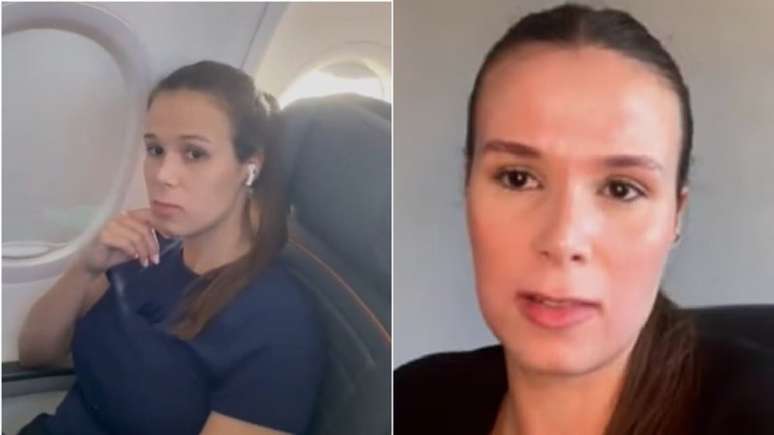 The woman from the plane window appears ‘received’ and the web does not forgive: ‘She has already become a submarine’