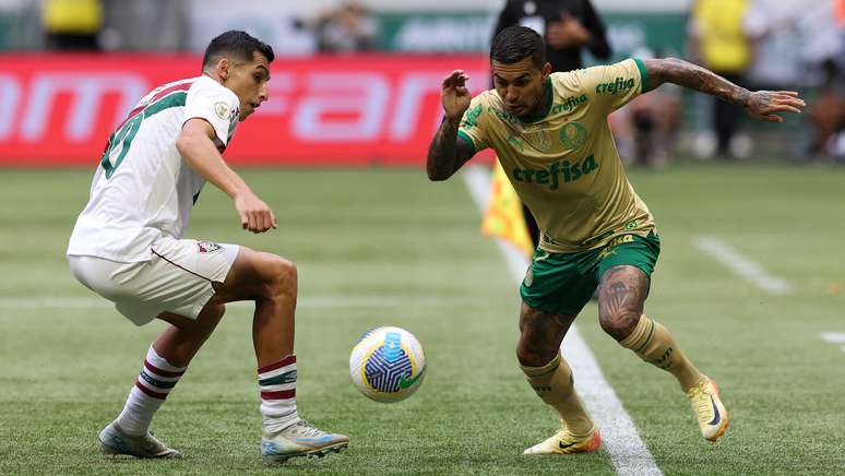 A última vez de Dudu com a camisa 7 do Palmeiras.