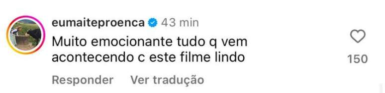 Famosos reagem a indicações de Fernanda Torres e 'Ainda Estou Aqui' no Globo de Ouro 2025