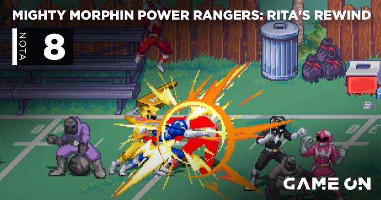 Mighty Morphin Power Rangers: Rita's Rewind - Nota 8