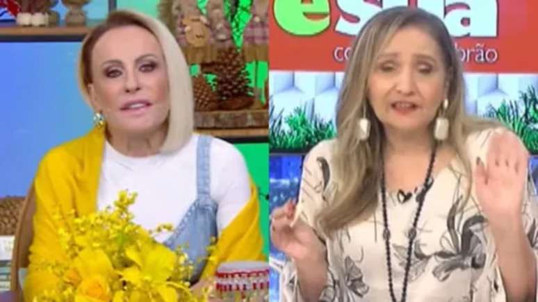 Ana Maria Braga e Sonia Abrão