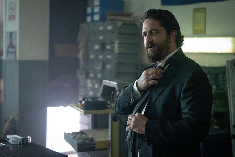 Gerard Butler em Covil de Ladrões (2018)