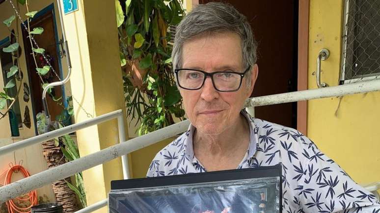 Silvio Pozatto &eacute; morador do Retiro dos Artistas